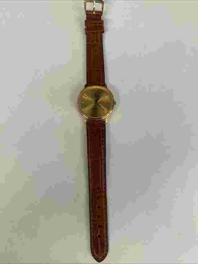 Men’s La Chateau Genuine Diamond Quartz Watch