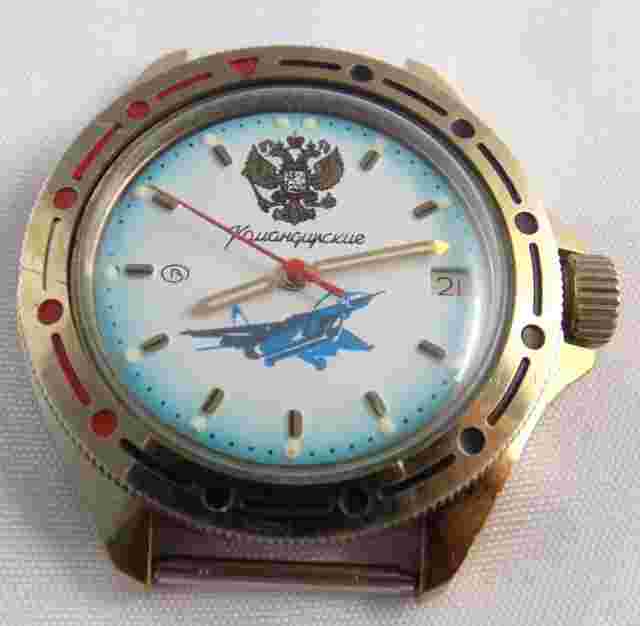 Vostok Komandirskie wrist watch Boctok vintage mechanical perfect condition work