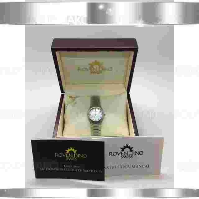Roven Dino Capri Real Diamond 2019LDP0G9 Stainless Steel Swiss Movet Women Watch