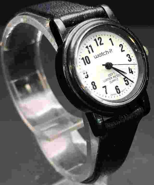 Vintage Women's Watch-it Analog Watch WR30M - Untested - May Need Battery/Repair