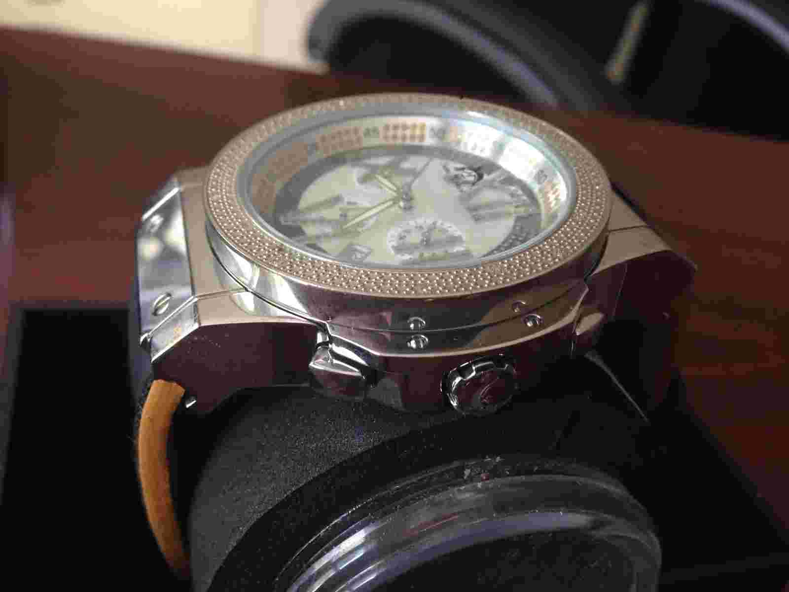 NEW TECHNO MASTER  DIAMOND WATCH