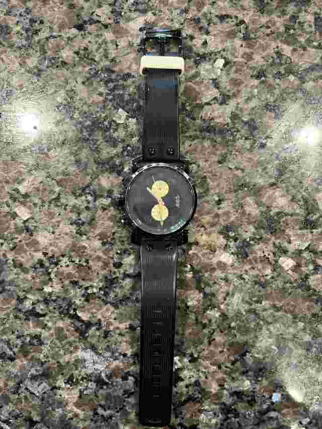 VESTAL USS OBSERVER CHRONO WATCH | BLACK/POLISHED/GOLD Used