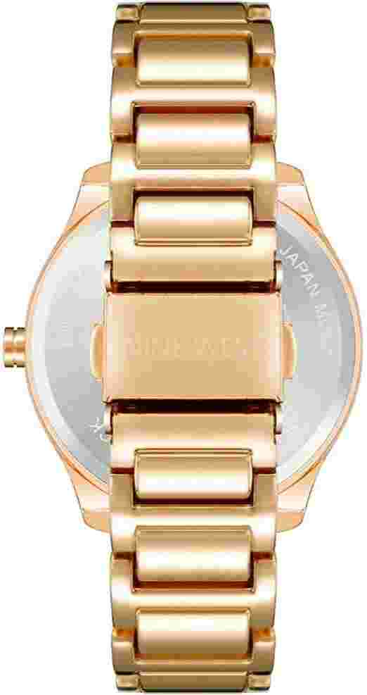 NWT Nine West Rose Gold Woman's Ladies Link Bracelet Watch