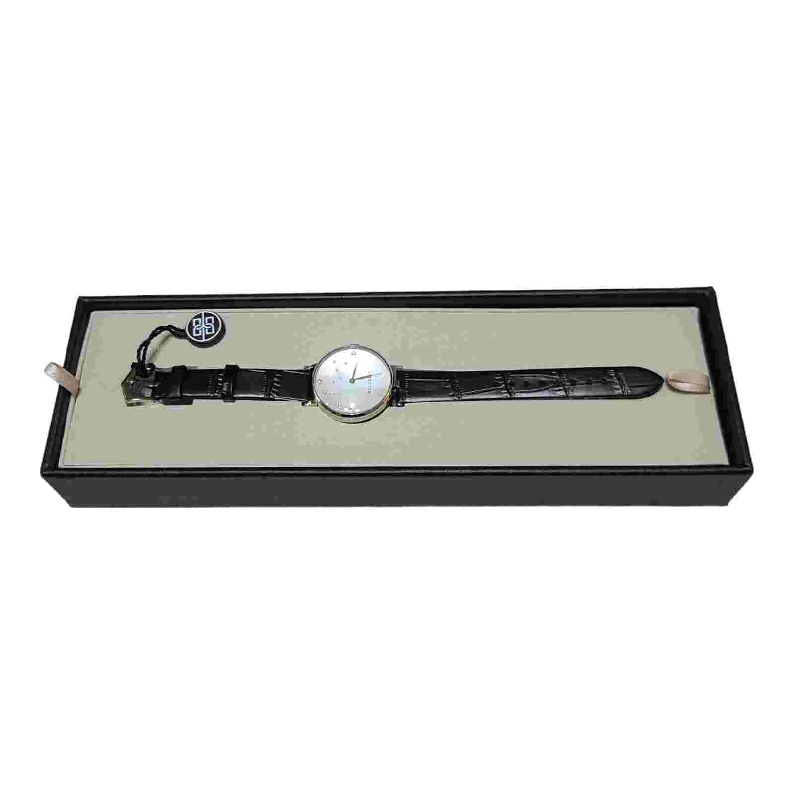 Bolvaint Paris Nu’utea Mother of Pearl Ladies’ Watch - Basalt Black - New In Box
