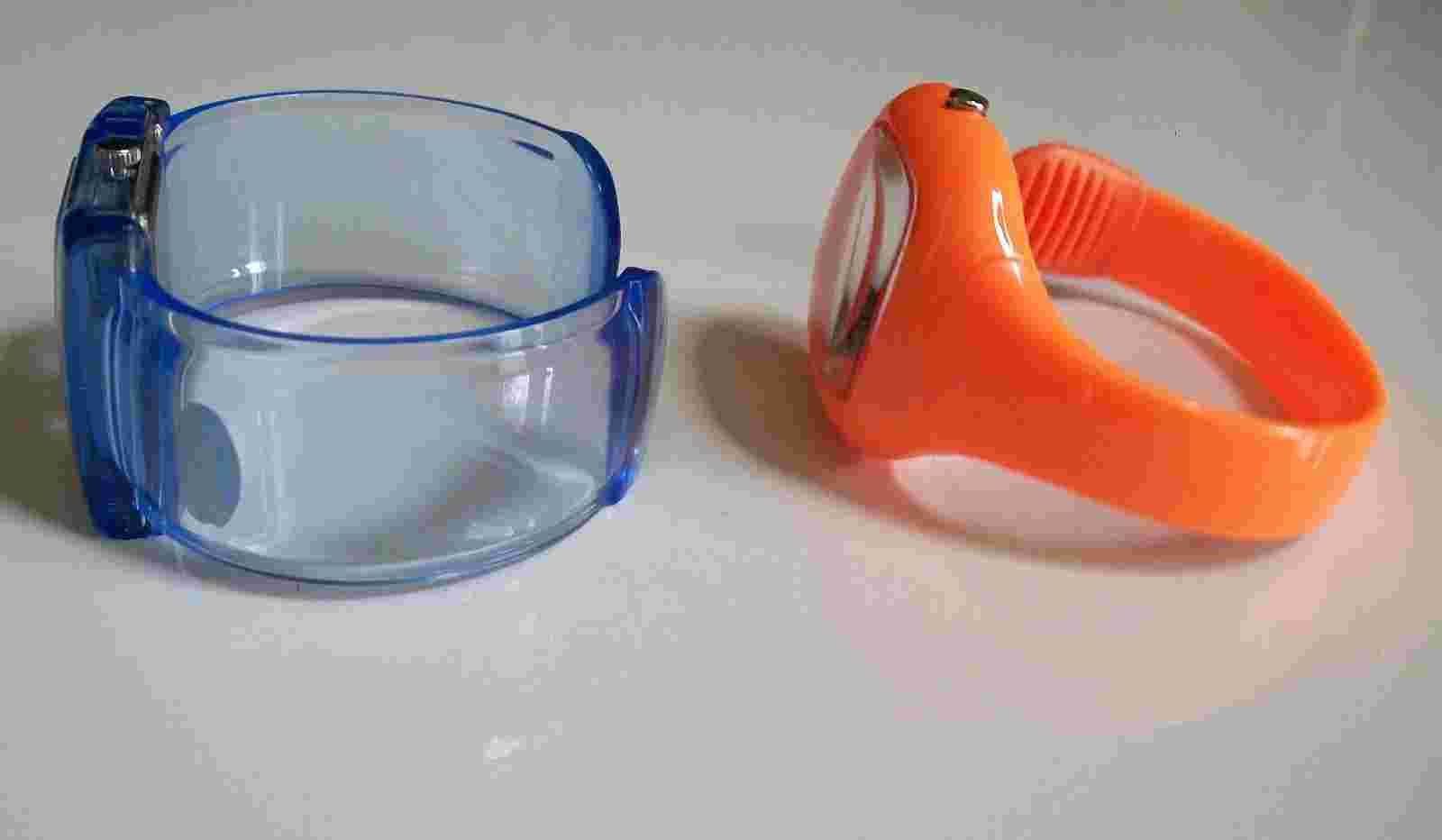 Women's  Plastic fashion bangle watches, deal of 2 pcs