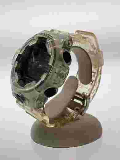 CASIO watch men  Quartz    Analog   Ceramic   GRY   WHT   GA 700SKE   Casio