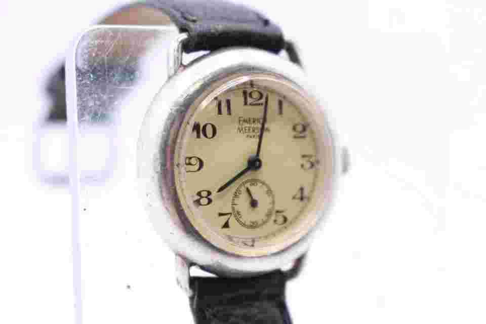Emerich Meerson Vintage Mechanical Watch – Made in France Runs, Rare Collectible