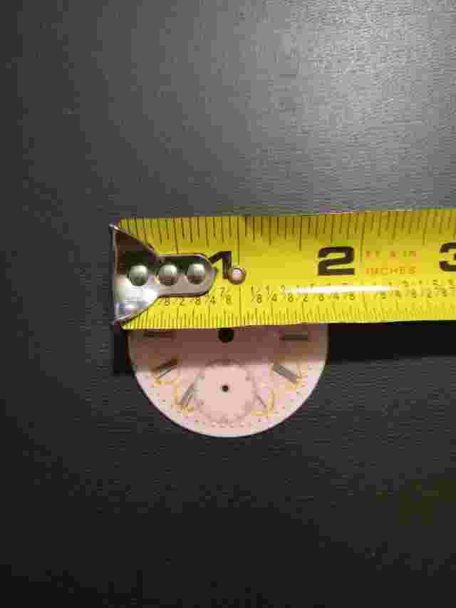 Western Special Specially pink Pocket Watch Dial antique