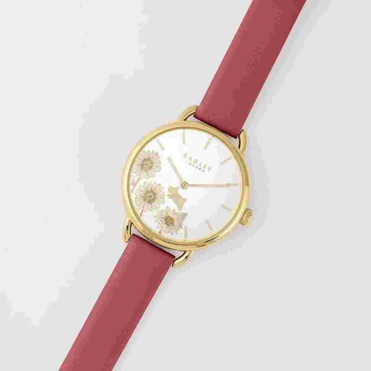 Radley Ladies Watch with Pink Leather Strap RY21622