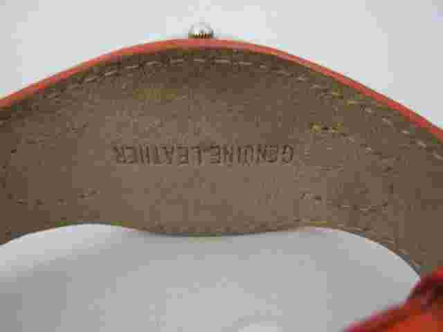 Dickies Women's Orange Buckle Band Analog Watch