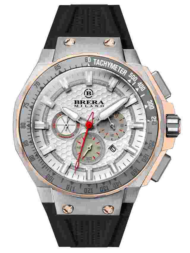 * Brera Milano Granturismo GT2 Chronograph BMGTQC4505B Mens Watch