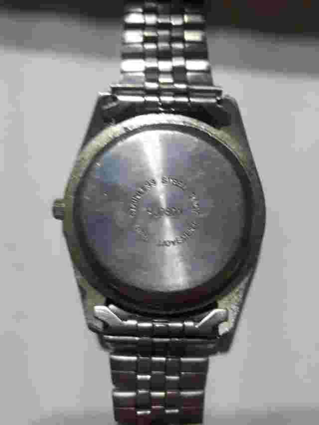 Hudson Quartz Stainless Steel Japan Movement Watch (Selling As Face Only)