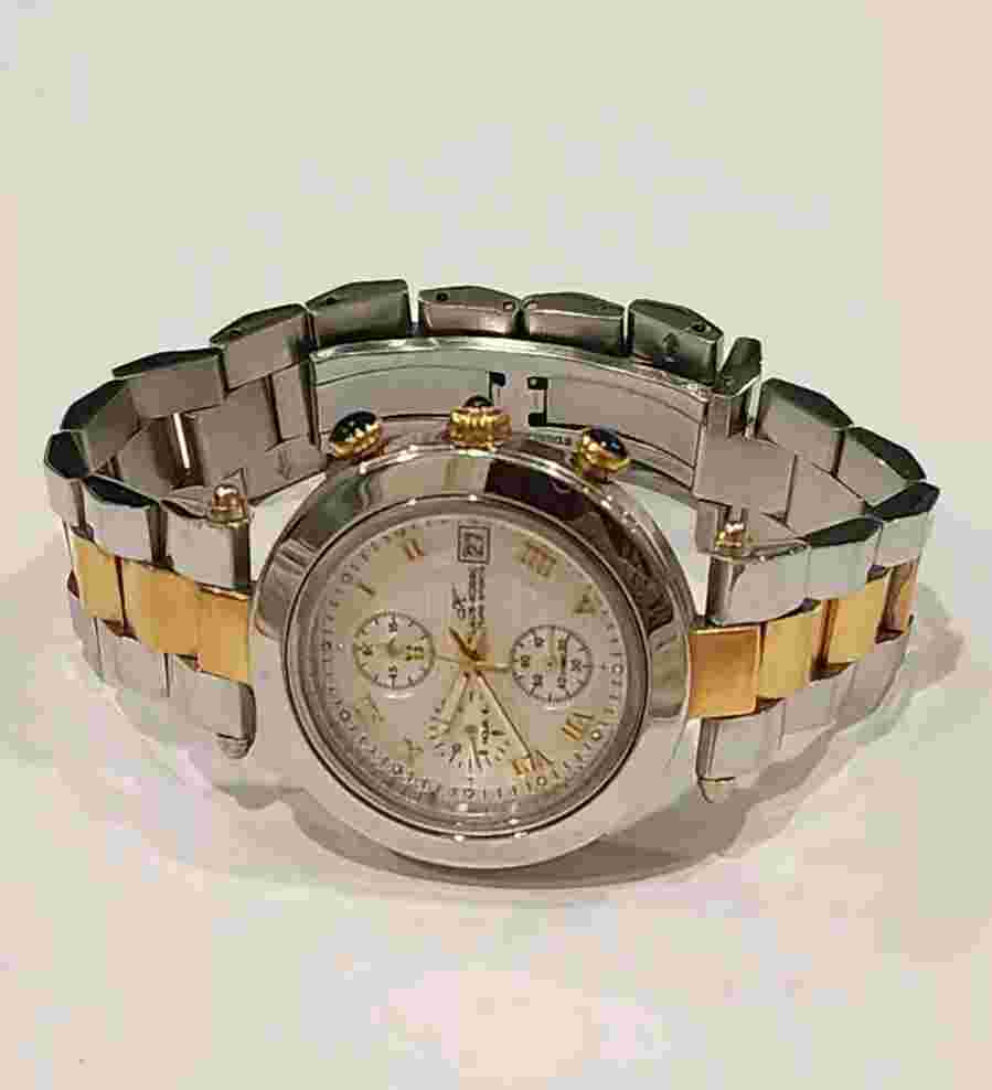 Klaus Kobec Couture Mens Sports Japan Movement 3ATM Stainless Steel Wrist Watch