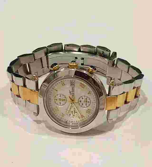 Klaus Kobec Couture Mens Sports Japan Movement 3ATM Stainless Steel Wrist Watch