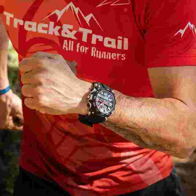 Armitron Sport Men's Analog-Digital Chronograph Resin Strap Watch Black