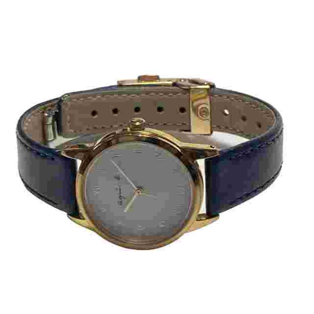 Auth agnes b Marcello V117-KNY0/FBSD940 870973 Black Women's Wrist Watch