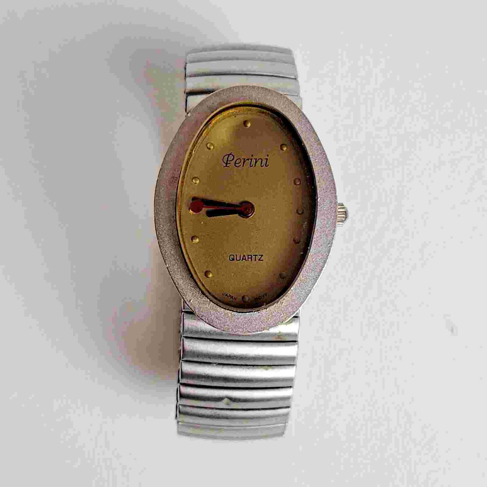 Perini Vintage Wristwatch Thick Chunky case 80's 90s watch