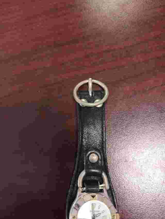 Times Square Quartz Japan Movement Stainless Steel Back Wrist Watch