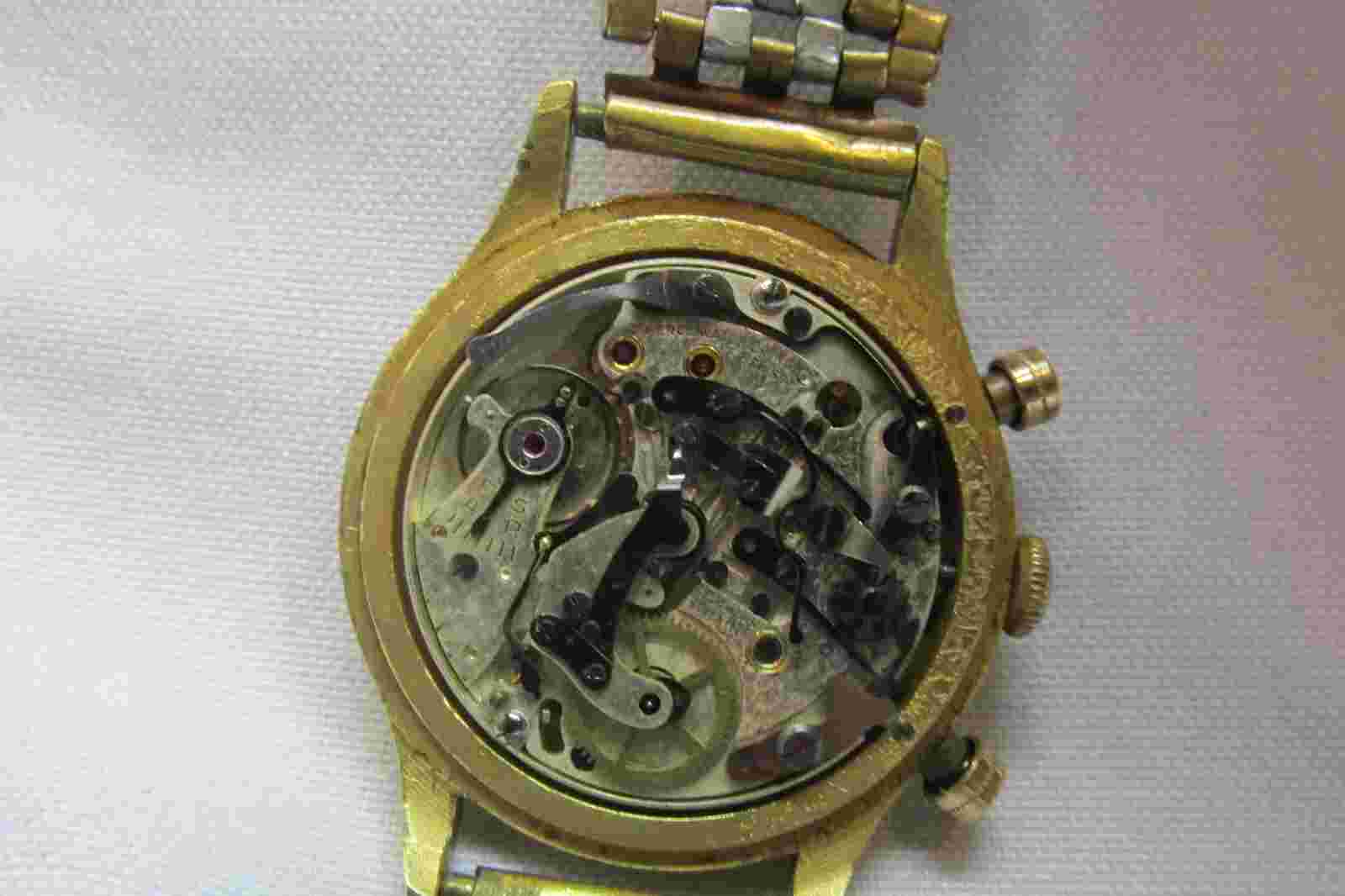 c1940 Pierce Chronograph Dial 2 register