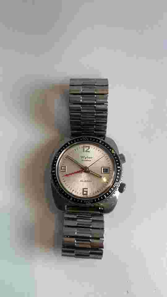 [VINTAGE] Wyler Incaflex Lifeguard Alarm Watch (Bud Wyatt Engraving)