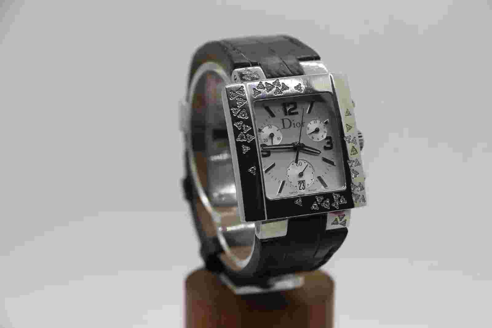 Dior Riva Chronograph Real Diamond