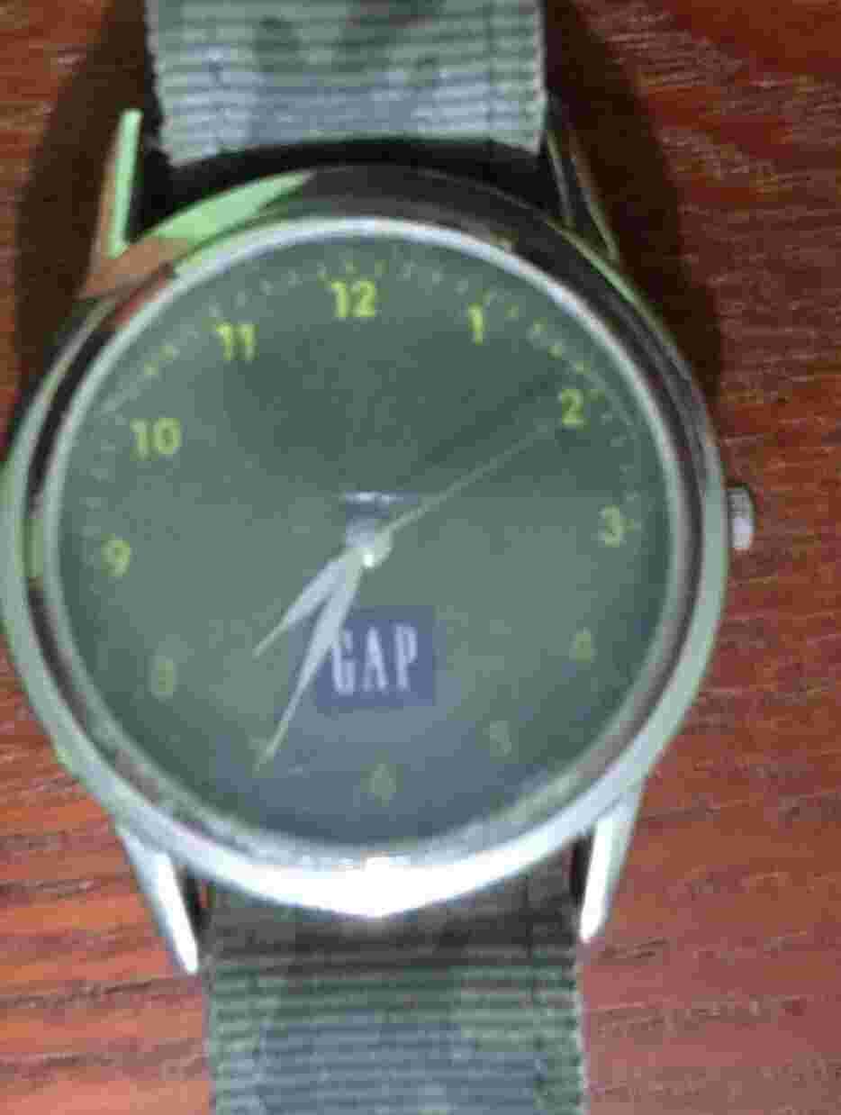 Gap Watch Green Camo Womans Needs Battery