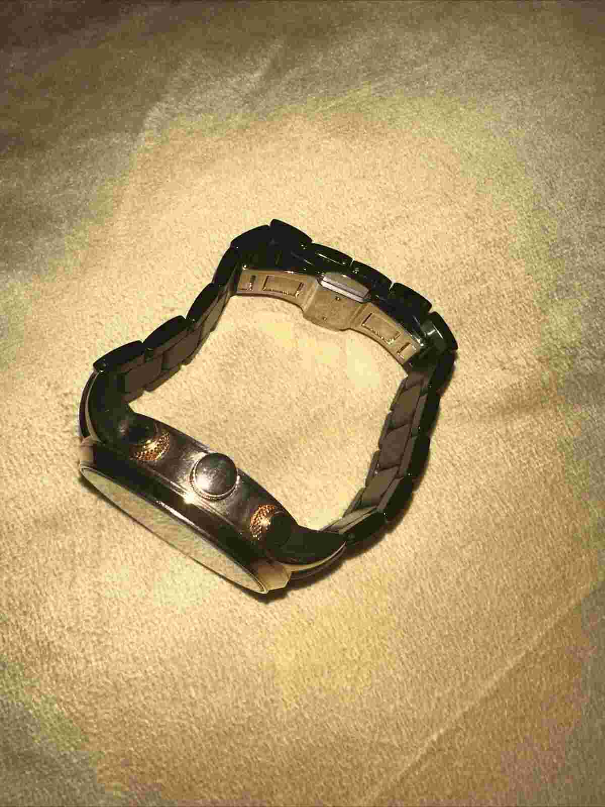 CRRJU Black Rose Watch For Men