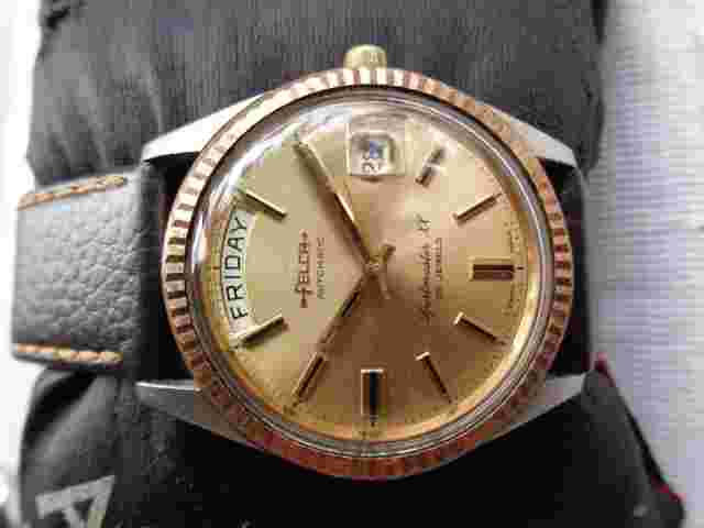 COLLECTIBLE VTG SWISS OYSTER MODEL FELCA SPORTMASTER XX MENAUTOMATIC WRISTWATCH