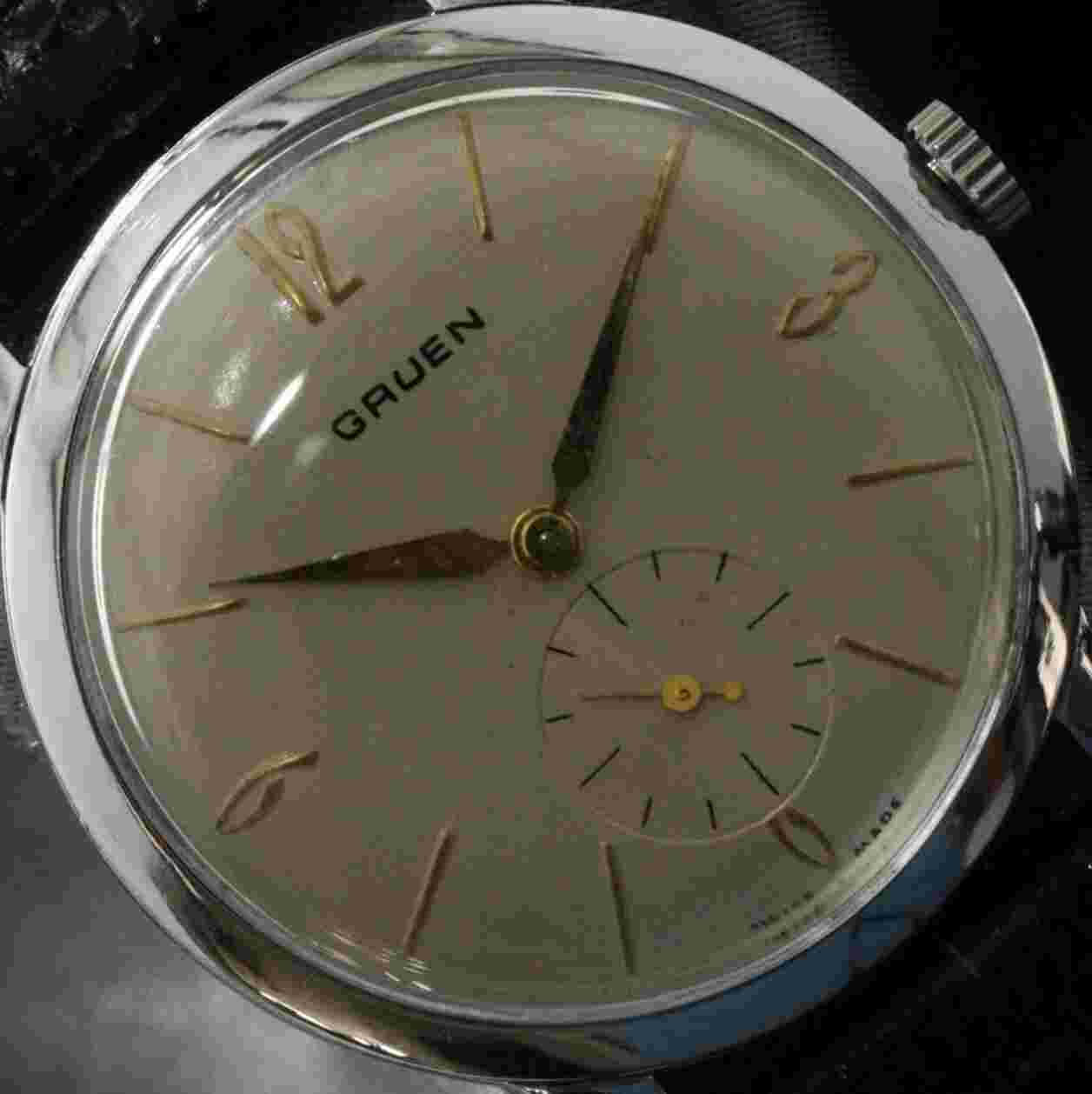 James Bond 007 Gruen Precision 510 White Dial