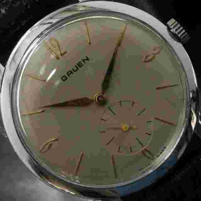 James Bond 007 Gruen Precision 510 White Dial
