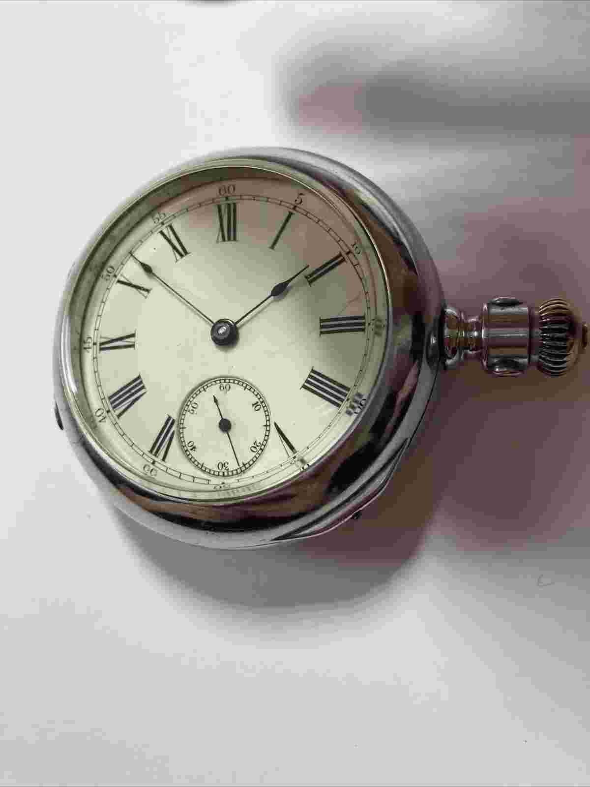 SETH THOMAS Full Jewels Patent Dec. 6, 1887 57mm Pocketwatch