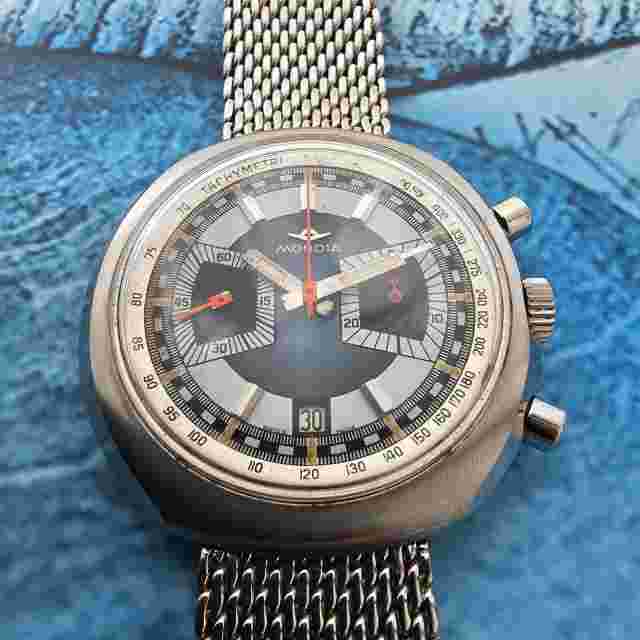 Vintage Mondia Chronograph Men's Watch Ref 02.808.60