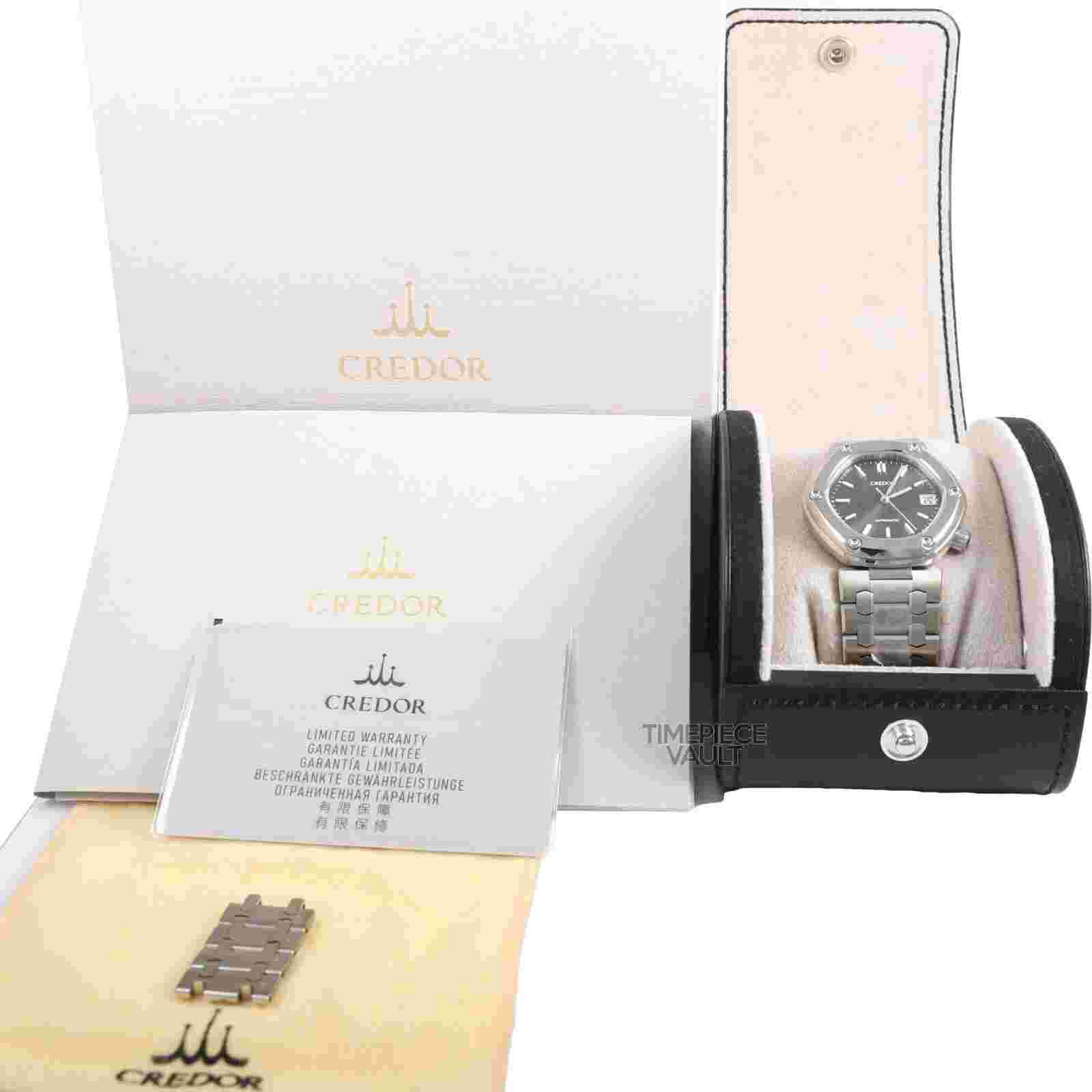 RARE Seiko Credor Locomotive GCCR999 Limited Edition of 300-Titanium 38.8mm-2024