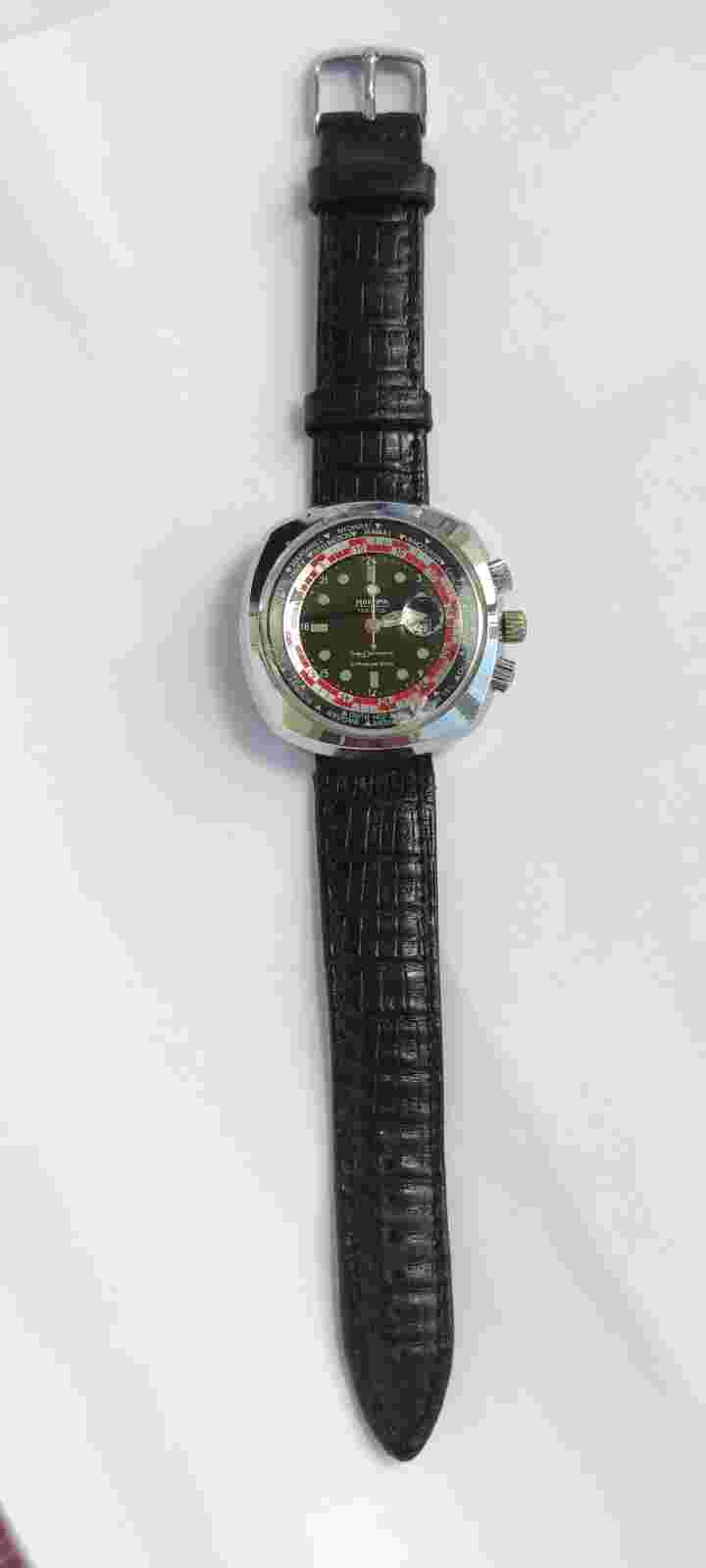 Vintage French Watch «Mortima Super Datomatic» - Collectible Dive Watch 1960