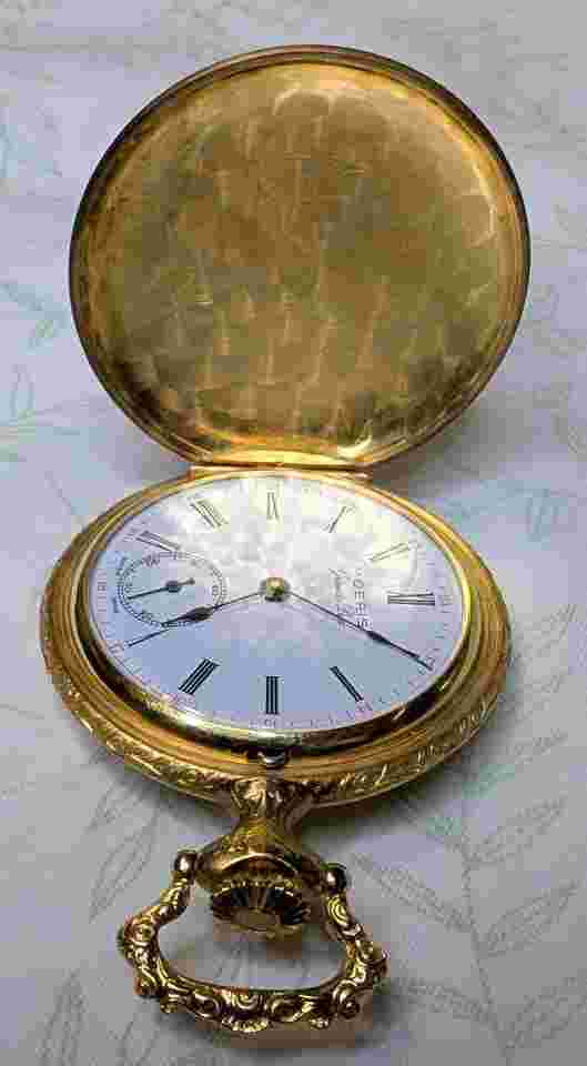 Moeris Maurice Grands Prix Winding Mechanical Pocket Watch - Vintage Elegant