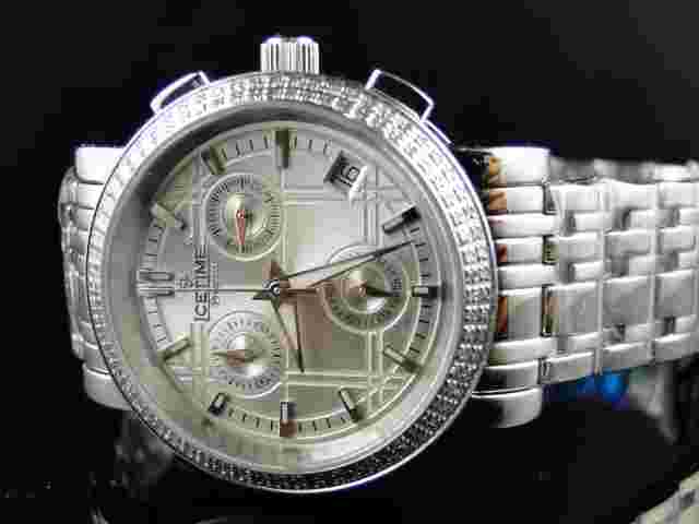 Lady Icetime/Jojo/Joe Rodeo Diamond Princess Watch 1 Ct