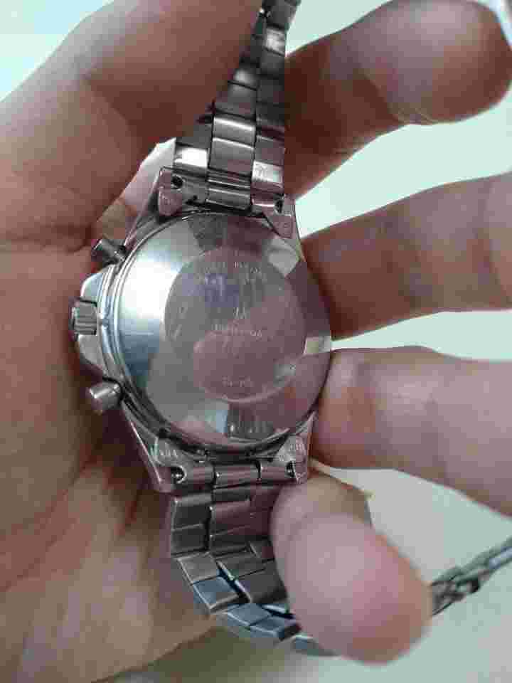 Bulova Chronograph Watch Valjoux 7750 Black Stainless Steel -