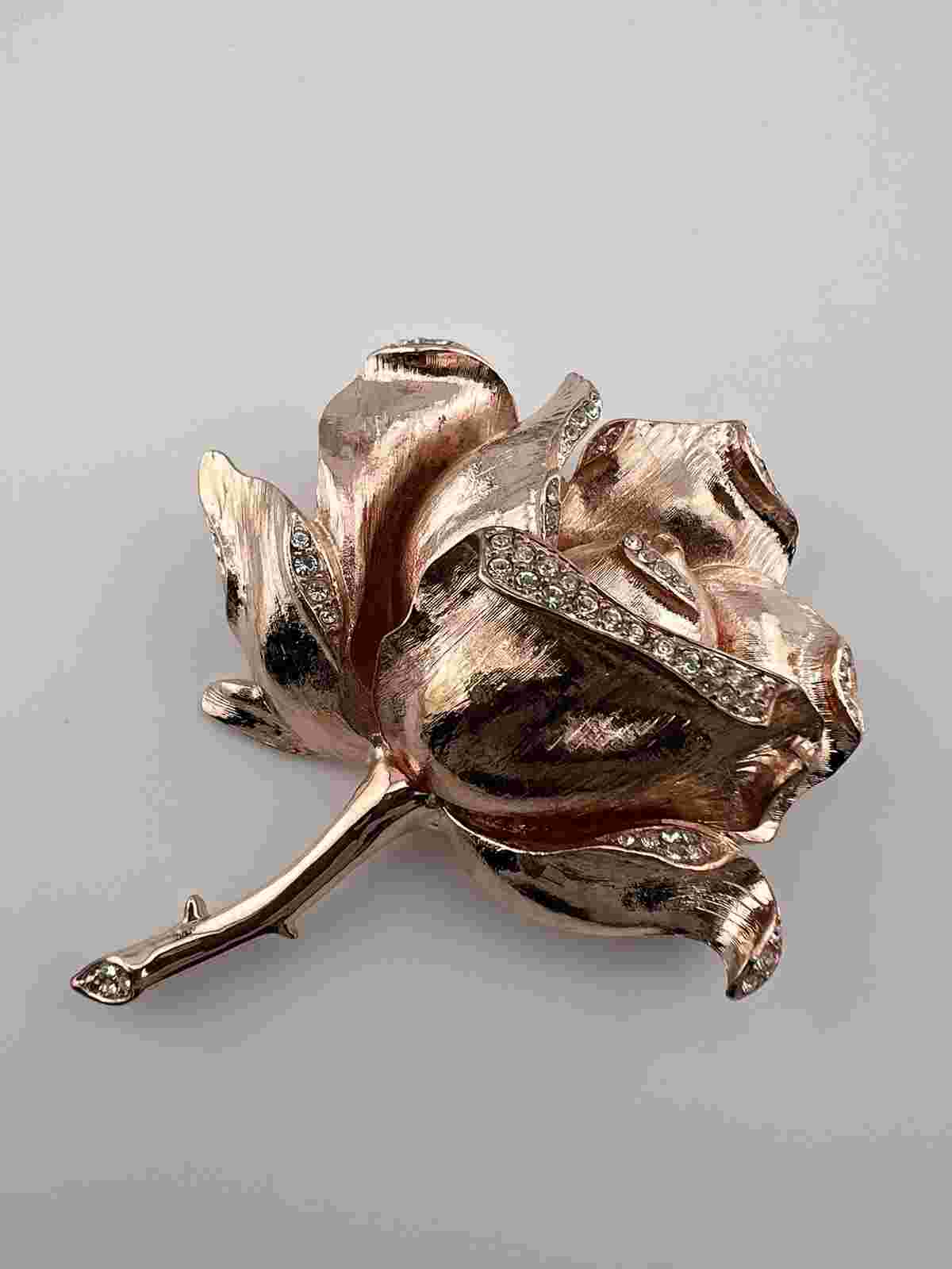 Nolan Miller Vintage Rose Gold Colored Brooch. Pin. Jewelry/Accessories. Used.