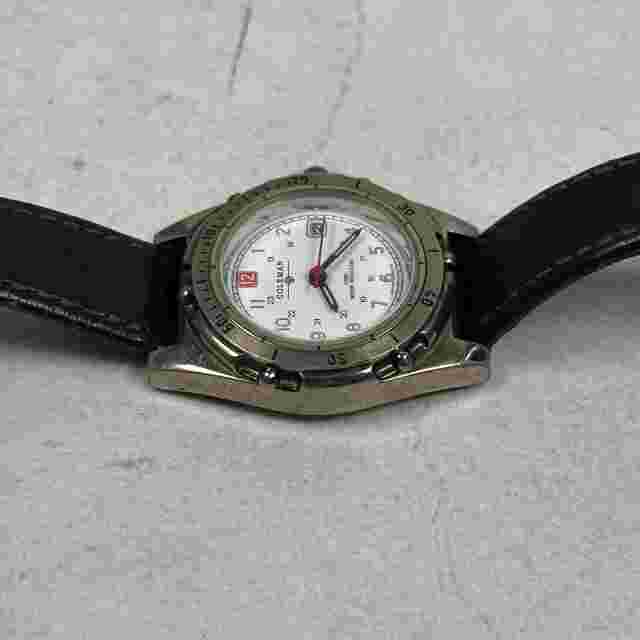 Coleman Watch Womens 28mm Round Date Outdoors Rotating Bezel Quartz New Battery