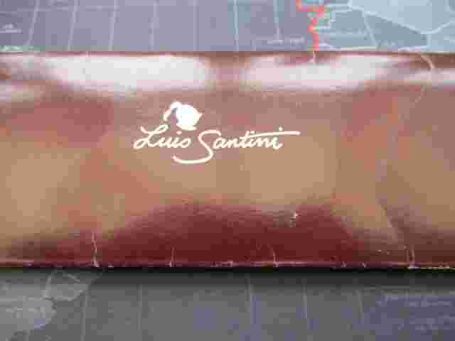 ladies luis santini quartz watch, in velvet  case,,, NOS  running well with tag