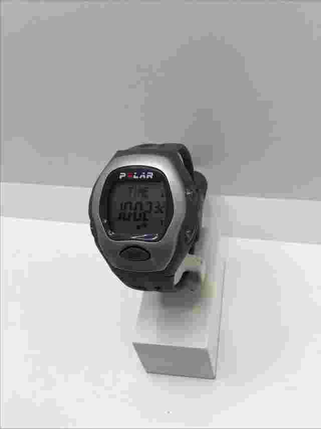 Wristwatch POLAR fitwatch Vintage Sports Watch Gray Rubber Band NEW BATTERY