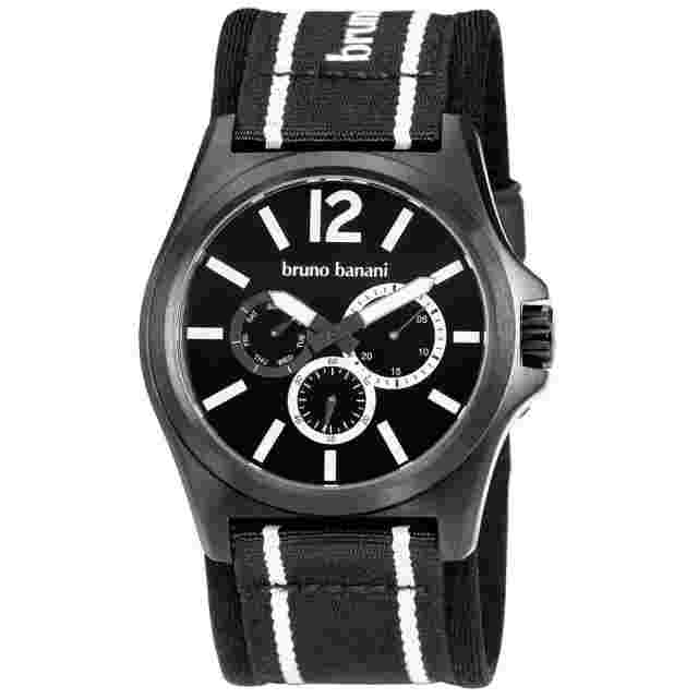 Bruno Banani Men's Watch BR21029 Teris Black Designer Watch Modern Day/Date
