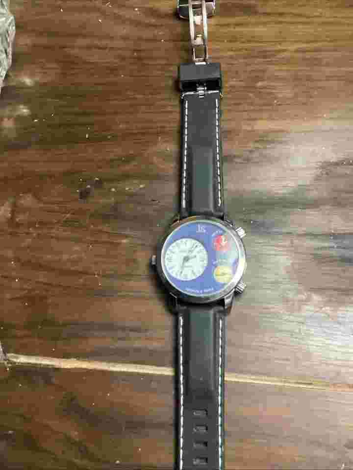 Joshua&sons Atutomatic Wristwatches 22 Jules 5ATM  Multiple Time Zones JS-02-04