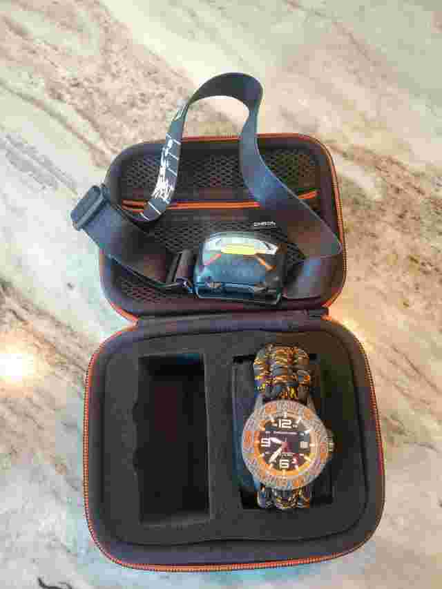 Chronologia Canyoneer Red Sand Paracord 94024-G 46mm Polycarbonate Fiber Case