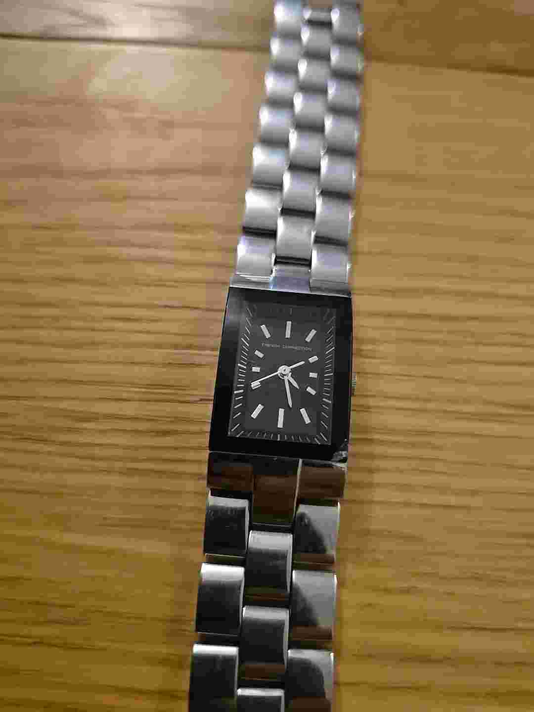 FCUK Time Silver Link Watch