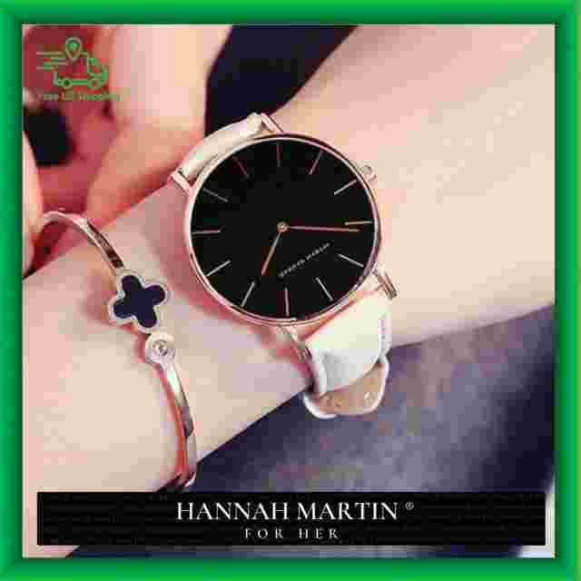 Brand New Fashion Women Leather Band Stainless Steel Wrist Watch Ships FREE US