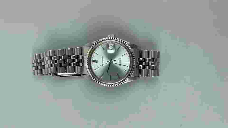 SANDOZ DATE 25 JEWELS AUTOMATIC MEN'S  WATCH - Vintage Item - WORKS
