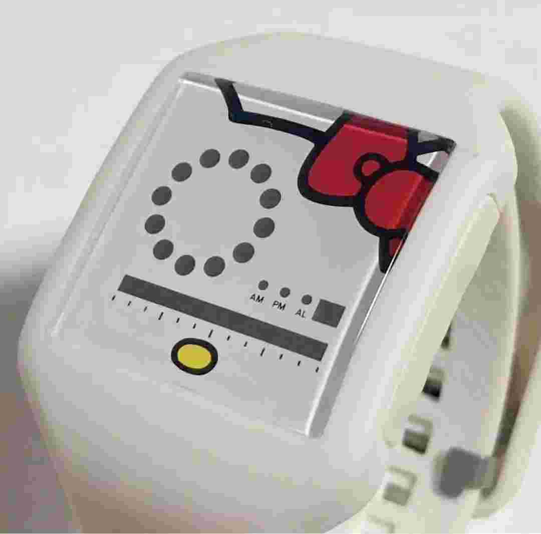Difficult to find NOOKA × Hello Kitty collaboration watch white