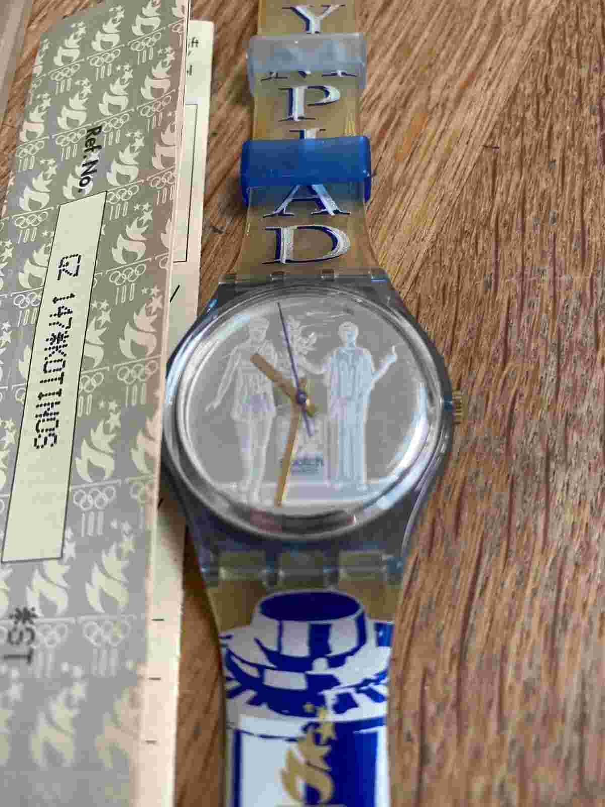 Rare Swatch Watch 1996 Atlanta Olympic Games (special edition & unworn)
