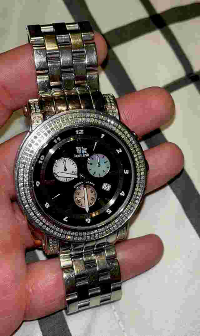 Mens Icelink Ice King Diamond Watch 2.75 Carats 50MM Joe Rodeo Don Co
